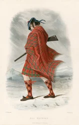 Mac Nachtan, aus The Clans of the Scottish Highlands, 1845